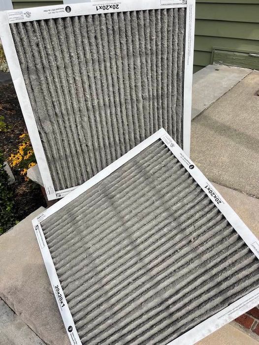 Central AC filter area