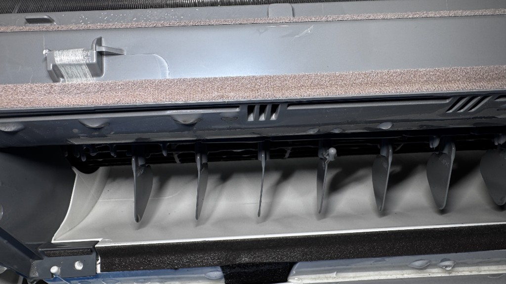 Clean drain area after deep cleaning