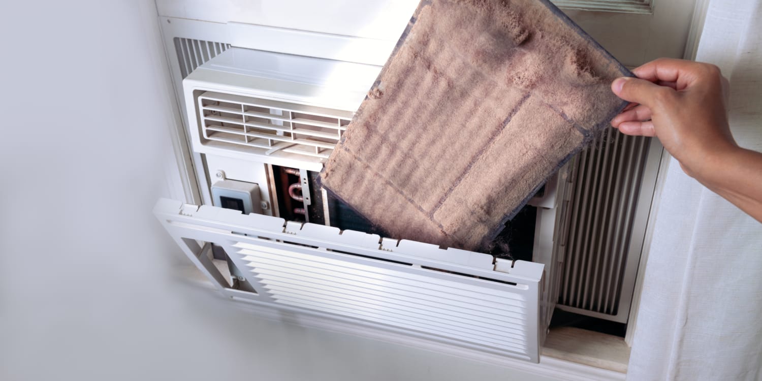 Wall or window AC service